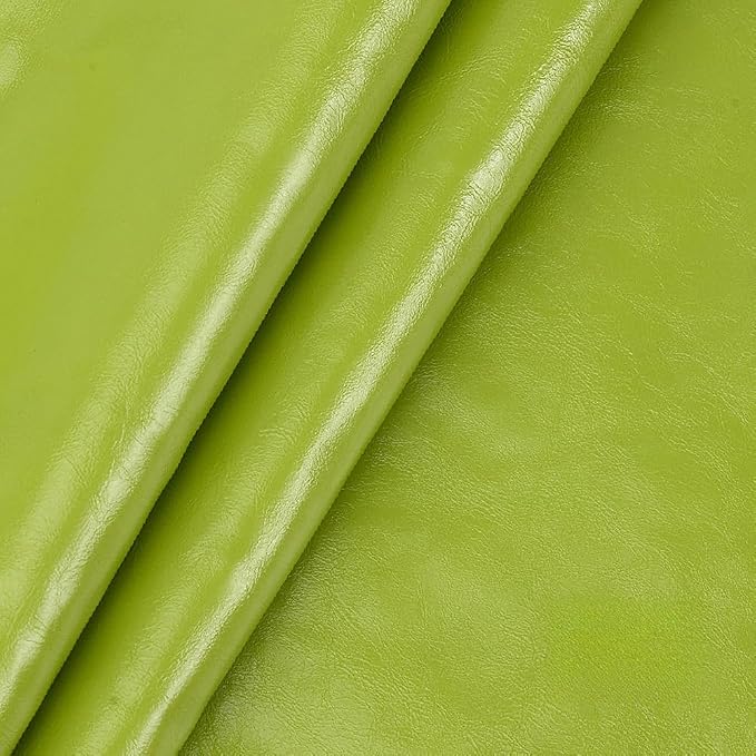 Leather Repair Patch Tape Kit,Self Adhesive Leather Repair Patch,Vinyl Repair Kit for Couches Boat Seats Furniture Cars Sofa Office Chair (Green,7.87"×54.33")