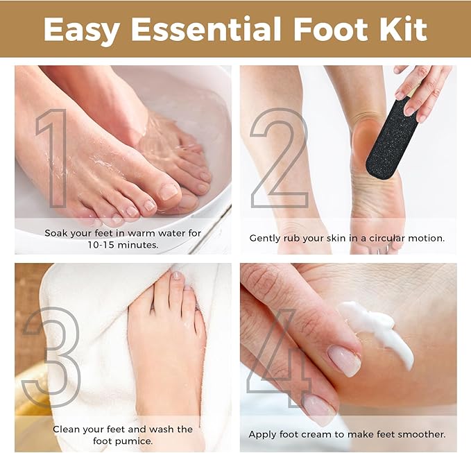 Foot File Scrubber for Dead Skin Remover, Callus Remover for Cracked Heel, Professional Feet Grater Rasp Scraper Corns Callous Removers Tool with Wooden Handle to Hard Skin Corns for Dry & Wet Fee