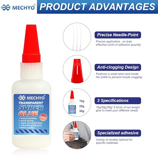 Super Glue,Universal Super Glue,Welding High Strength Oily Glue, Used for Quick Fepair of DIY Crafts,Metal, Plastic, Wood, Glass,Jade,Etc. (50g 1Pcs)