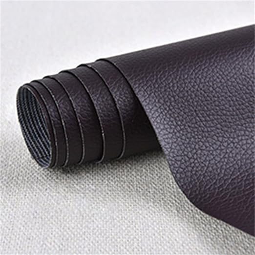 Large Leather Repair Patch for Couches 10 x 20 cm Leather Repair Tape Self,Repair Patch Self Adhesive Waterproof for Couches, Furniture, Kitchen Cabinets, Car Seats Brown