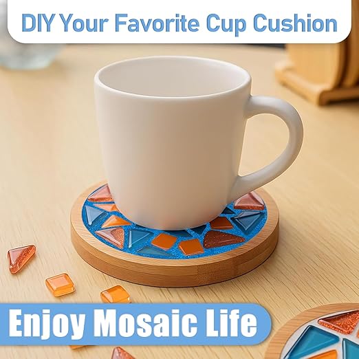 Mosaic Crystal Grout, Mosaics Tile Tools, Mosaic Tile Accessories – Essential for Handmade Grouting and Perfect for DIY Craft Projects (Blue, 4.5oz)