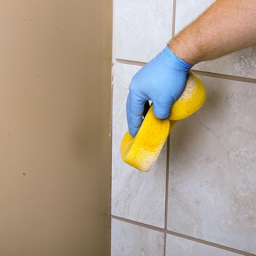 Mapei Keracaulk S Premium, Paintable, Sanded, Siliconized Acrylic Caulk, Expertly Formulated to Match Grout Colors, 10 oz., 5038 Avalanche- Sanded