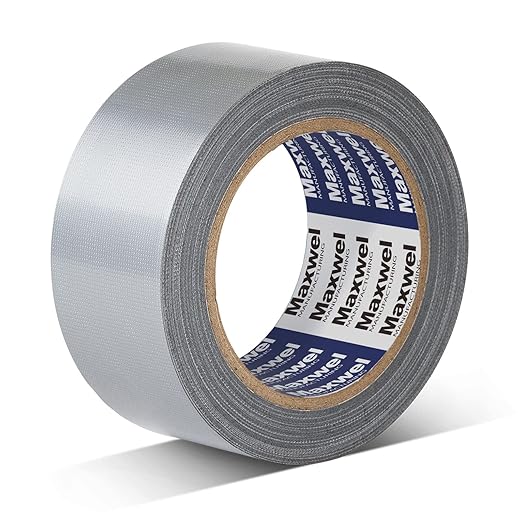 Duct Tape Heavy Duty Waterproof - 1.88 in 35 Yards Tearable Silver Duct Tape No Residue Strong Adhesive for Home Repair Use,Carpet Binding,Bundles