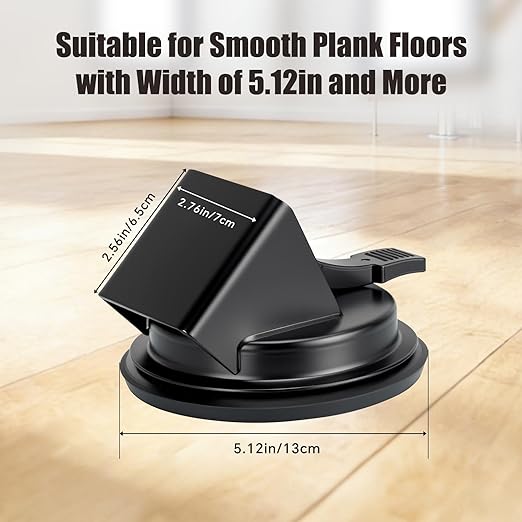 Heavy Duty Floor Gap Fixer Tool, Laminate Flooring Tool for Gap Fixing, Plank Grabber Fix Professional Floor Repair Tool with Enhanced Suction Cup, Flooring Tools for Smooth Plank, Iron(no Hammer)
