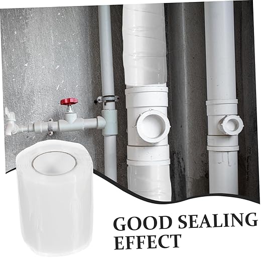 GLEAVI Silicone Rubber Tape for Pipe Repair Wide Anti-Leak Sealing for Water Pipes and Flexible for Household Repairs and Waterproofing Projects