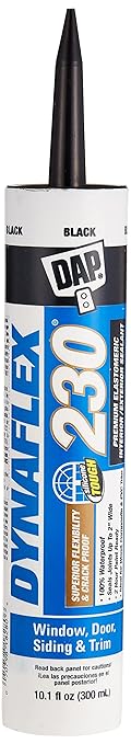 DAP 7079818280 DYNAFLEX 230 Black Raw Building Material, 10.1 oz