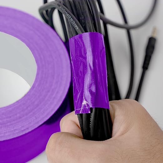 Reniteco Purple Duct Tape- 2 inches x 45 Yards, Waterproof & All-Weather, No Residue, UV Resistant, Heavy Duty for Car, Home & Outdoor Repairs, 1 Roll