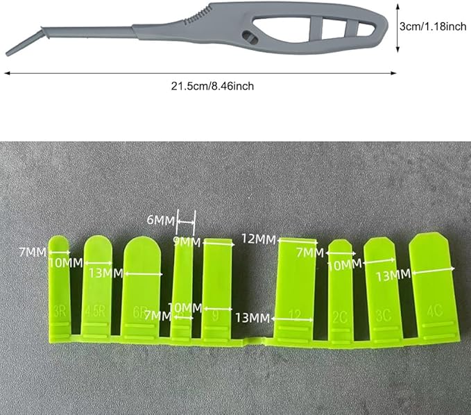Silicone Caulking Tools Caulk Silicone Sealant Finishing Tool with 9 Rubber Tips Spreader Spatulas Applicator for Tight Spaces Kitchen Window Sink Tile Grout Windshield Adhesive Glass Glue