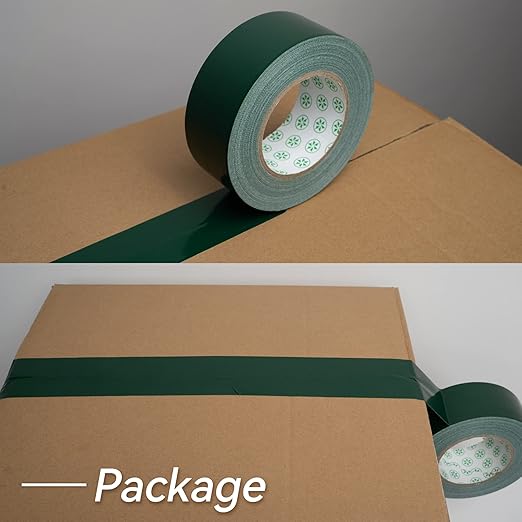 Reniteco Dark Green Duct Tape- 3 inches x 45 Yards, Waterproof & All-Weather, No Residue, UV Resistant, Heavy Duty for Car, Home & Outdoor Repairs, 1 Roll