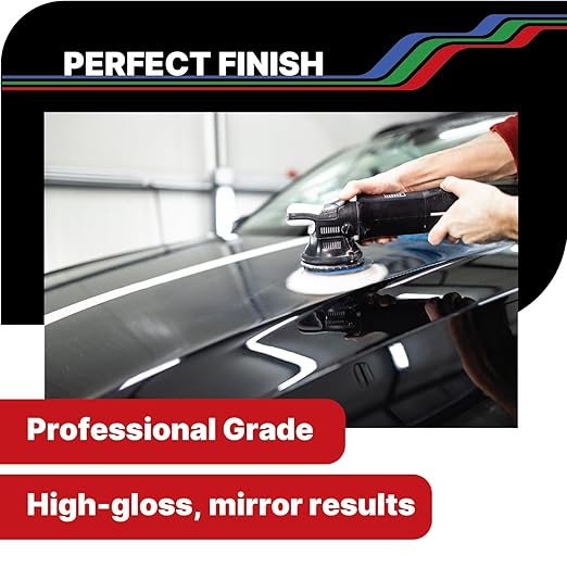 LAUCO Step 3 High Shine Finish Compound – 32oz, Professional Ultrafine Polish for Automotive Paint, Silicone-Free, Clear Coat Safe Finishing Compound for Deep Gloss and Swirl-Free Reflection 36103