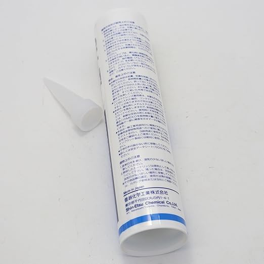 Japan Shin-ETSU KE-45-T 330ML Electronic Sealant ShinEtsu Shin-ETSU Glass Glue Fixed Waterproof Oil High Vacuum Silicone Gasket Seam Sealing Grease Original Imported Product(KE45-T)