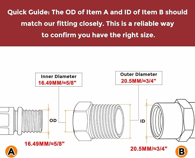 Pack of 12, 1/2" Male NPT NPT3/8" FeMale NPT Solid 304 Stainless Steel Hex Bushing, Hose Fittings Adapter Reducer for Bathroom Remodel, Tool Extensions