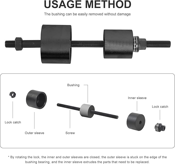 WINTOOLS Differential & Axle Bush Tool Set