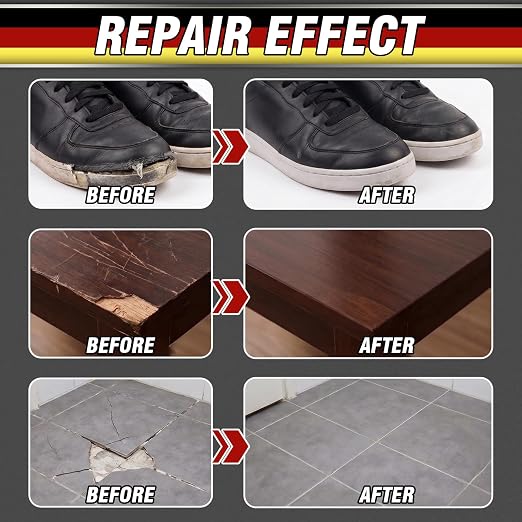 Super Glue, Super Glue All Purpose with Built-in Brush Applicator,130ml Quick Dry Waterproof Adhesive, Superglue for Shoes, Wood, Leather, Rubber, Plastic, Metal (130, Milliliters)