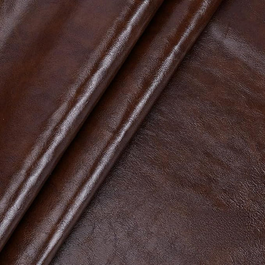 Leather Repair Patch Tape Kit,Self Adhesive Leather Repair Patch,Vinyl Repair Kit for Couches Boat Seats Furniture Cars Sofa Office Chair (Coffee,7.87"×54.33")