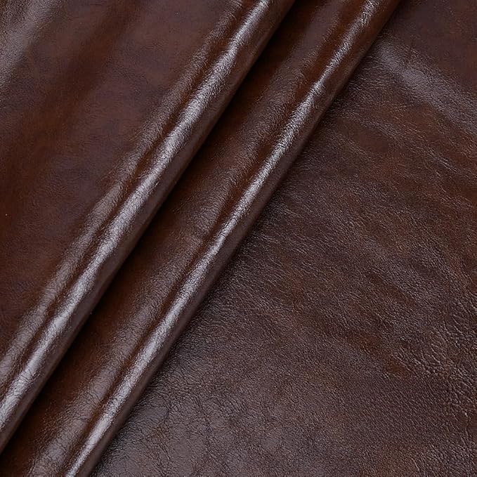 Leather Repair Patch Tape Kit,Self Adhesive Leather Repair Patch,Vinyl Repair Kit for Couches Boat Seats Furniture Cars Sofa Office Chair (Coffee,19.69"×54.33")