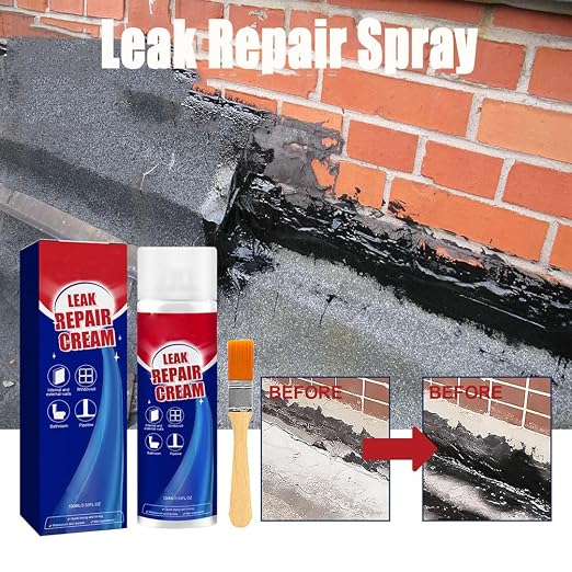 Bllosom Leak Repair Waterproof Sealant Spray,Waterproof Patch & Seal Rubberized Sealant Spray,Liquid Sealant Spray,Waterproof Roof Sealant (Blue,1pcs)