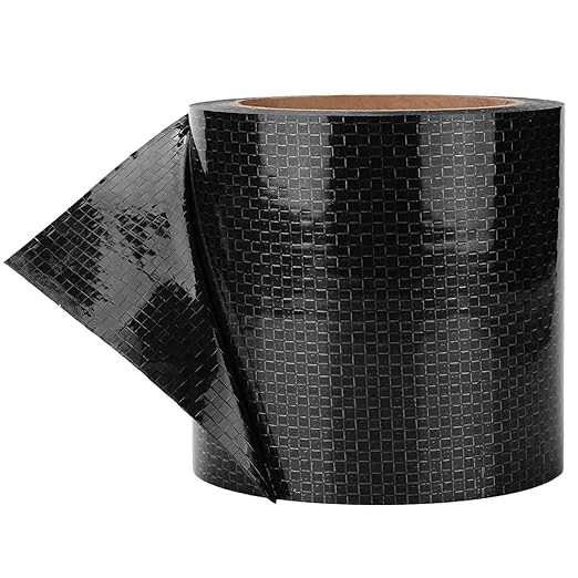 RV Underbelly Tape 4" x 20Ft, Permanent Waterproof Adhesive Repair Tape for Mobile Home Camper Travel Trailer, Wear-Resistant Fabric for Tears Holes Cuts – Strong Sealing for Motorhome & RV