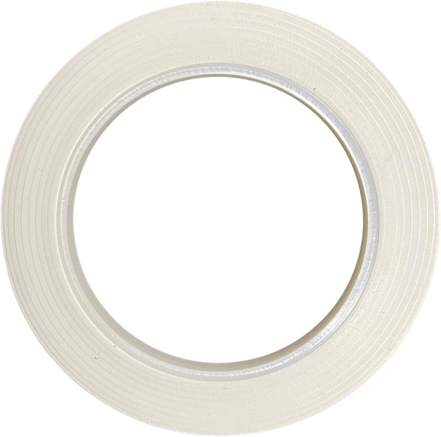 GGR Supplies T.R.U. CVT-536 White Vinyl Pinstriping Dance Floor Tape: 4 in. Wide x 36 yds. Several Colors