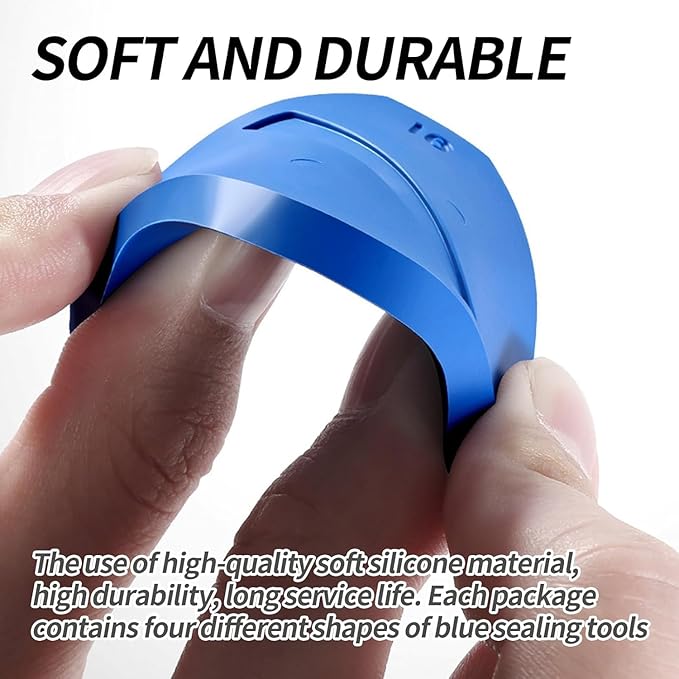 Caulk Gun, Caulking Tool Kit and Caulk Remover,Sealant Finishing Tool Grout Scraper,Great Silicone Gun Tools for 10oz Caulk tubes, Trigger Comfort Grip and Iron Smooth Rod 8:1 Thrust Ratio