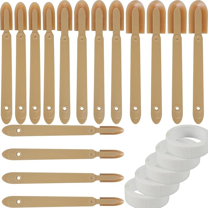 17Pcs Rubber Caulking Tool Kit, Silicone Caulking Caulk Finishing Tool, Caulking Tips Set, Caulk Applicator Tool, Caulking Smoothing Tool, Sealant Finishing Tool for Brick Skirting