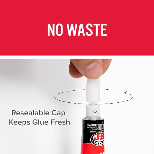 J-B Weld Superglue Gel 15g 2 Pack - SuperWeld Extreme Gel