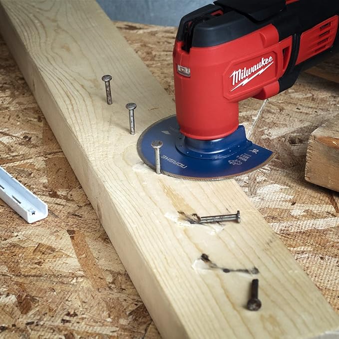 Norske Tools NOTP215 3-3/8" Wood with Nails Flush Cut Oscillating Multi Tool Accessory Blade