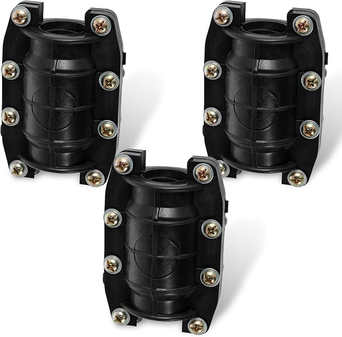 3Pcs Pipe Repair Clamp, Emergency Pipe Repair Kit for Plastic and Metal Pipes, Anti-Impact Water Pipe Leak Repair Clamp, Sturdy Emergency Pipe Repair Kit (20mm)