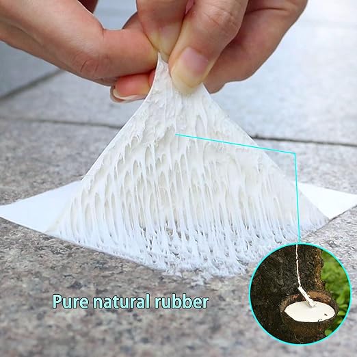 CHUANGSEED RV Roof Tape White, 6 Inch X 50 Feet, Sealant Patch Repair for Camper, Trailer, Stop Leaks, UV-Resistant, Weatherproof, Boat