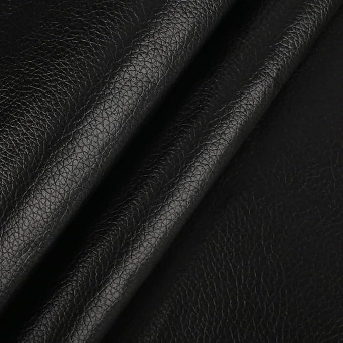 Waterproof Leather Repair Patch,23.6 × 78.7 inch Black Self Adhesive Leather Repair Tape,DIY Large Vinyl PU Patches for Furniture,Couch,Sofa,Car Seats,Office