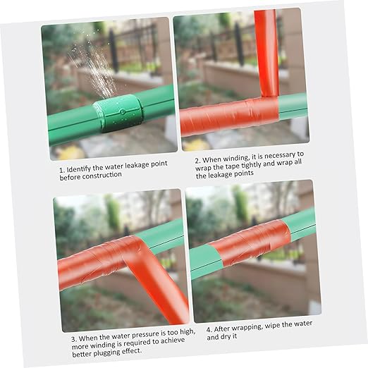 MAGICLULU Pipe Sealing Tape Flexible Sealant Repair Tape for Plumbers for Ppr and More for Leak Repair and Insulation