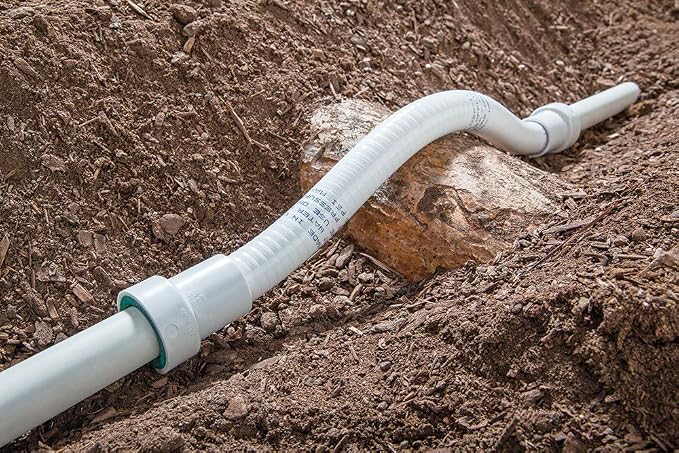 Orbit 35679 1 in. PVC-Lock Flexible Repair Coupling for Schedule 40 PVC Pipe