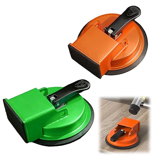 Floor Gap Fixer Tool, 2026 New Heavy Duty Floor Gap Fixer Tool, Enhanced Vacuum Suction Cup, Flooring Gap Repair Tool for Laminate, Vinyl, Wood & Tile Flooring (2 Pcs)