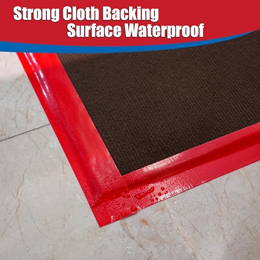 2 Rolls Red Duct Tape, Heavy Duty Strong Industrial Colored Duct Tape 9mil x 2inch x 25yds Flexible, No Residue, Waterproof and Tear by Hand, Multi-Use for Indoor & Outdoor Repairs