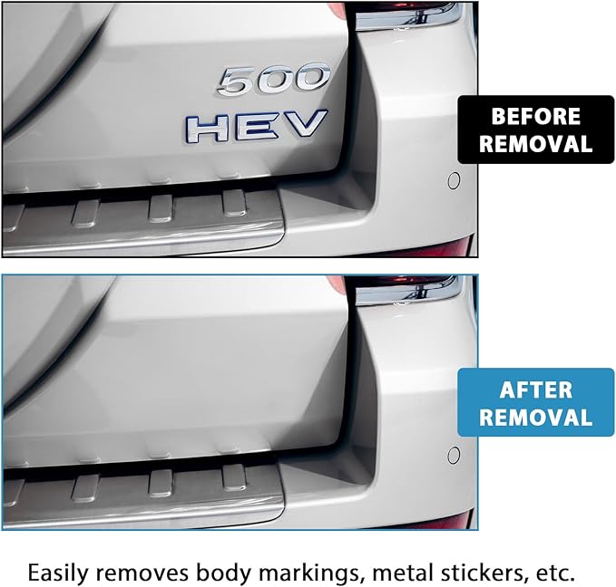Emblem Removal Tool, Aluminum Alloy Car Surface Logo Plate Line Remover with PE Cables, Vinyl Wraps Emblem Line Removal Tool for Vehicle Wrapping Film Installation