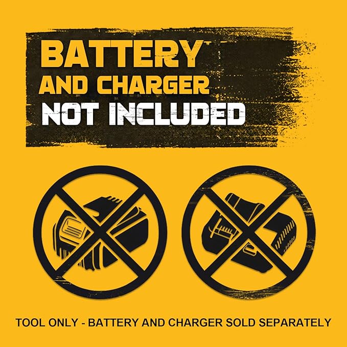 Cordless Oscillating Multi-Tool Compatible with DeWalt 20V Battery(Tool Only),21000 OPM Brushless Motor Power Oscillating Tools,4.5° Swing Angle,Side Battery Layout for Sanding/Cutting/Scraping