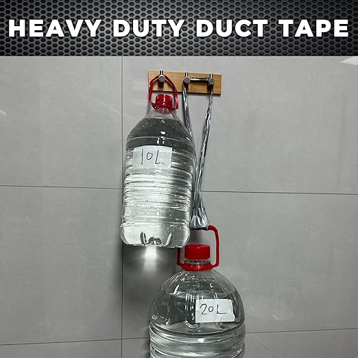 SWRT 9 Mil Duct Tape Heavy Duty, 2 in x 45 YD (Total 135 YD), 3 Pack Strong Adhesive, Residue-Free Waterproof Duct Tape for Indoor and Outdoor Sealing, Patching & Repair (Black, Silver, White)