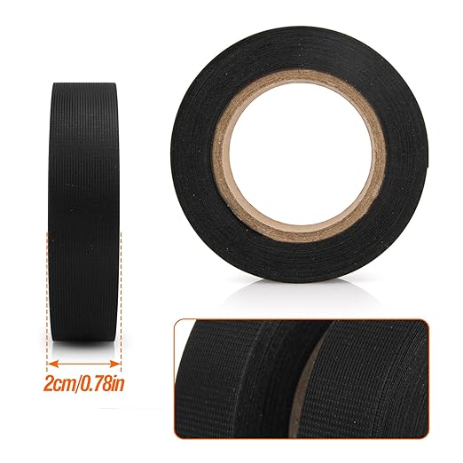 TPU Seam Sealing Tape – Waterproof Heat-Seal Fabric Repair Tape for Tents, Outdoor Gear, and Apparel, 0.79 in x 10.94 yd, Black