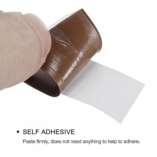 uxcell Waterproof Seal Caulk Strip Tape Self Adhesive 0.87" W x 10.5'L PVC Sealing Tape for Kitchen Bathroom Brown