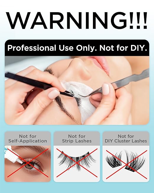 BEYELIAN Blue Eyelash Extension Glue 0.17fl.oz/5ml / 0.5Sec Drying Time/Retention – 7-8 Weeks/Blue Adhesive/Professional Hypoallergenic Formaldehyde-Free Lash Extension Glue Supplies