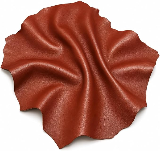REED Leather HIDES - Cow Skins for Upholstery Crafts (40 Square Foot, Rust) | Arts and Crafts