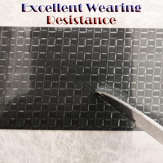 LLPT Underbelly Tape 8” x 50 Ft RV Underbelly Material Waterproof Fabric Strong Adhesive Braided Repair Patch Tape for Cuts Tears of RV Home Camper Trailer (RUT85001)