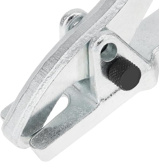 ChgImposs 6.3 Inch Ball Joint Separator, Adjustable Ball Joint Removal Tool, Heavy Duty High Carbon Steel with Black Oxide Pins, Universal Fit for Cars, Trucks & SUVs (Silver)