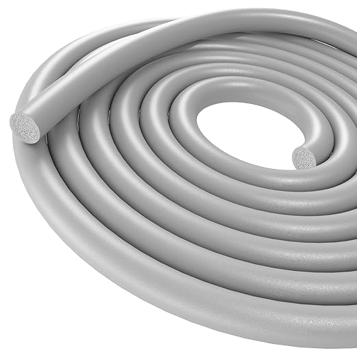 DGSL Backer Rod 1 Inch, Caulk Saver for Gaps and Joint Concrete Filling, EPDM Rubber Backer Rod Joint Filler for Driveway and Wall Cracks (16.4 Ft Length)
