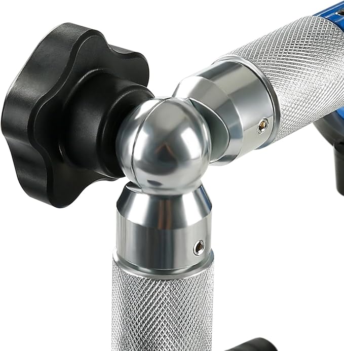LOZLIN Suction Leveling System with Corner Alignment, Vacuum Lifter & Tile Tensioner for Granite Marble Quartz Countertop Slab Glass Installation, Gap-Free Seam Fixing Tool Blue