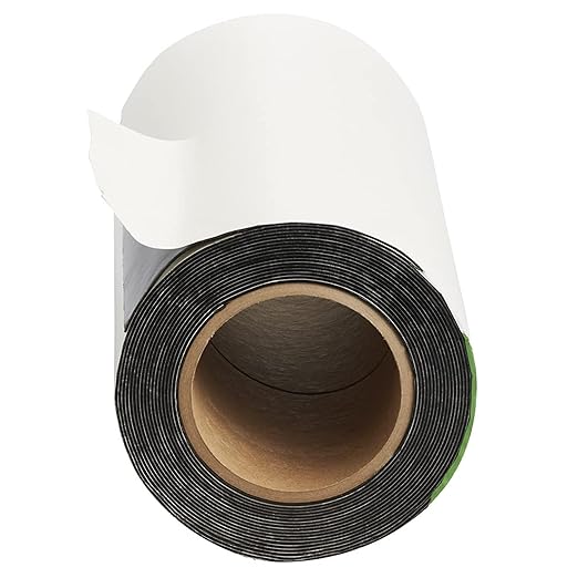 ZIP System Stretch Tape - Flexible Adhesive Flashing - Advanced Acrylic Adhesion - for Sealing Around Curves, Corners, Windows & Doors - Professional-Grade - Weather Protection - 10" x 20' Roll