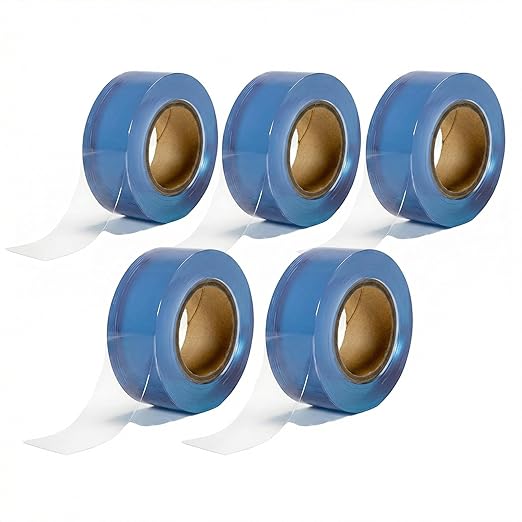 5 Pack Self-Fusing Silicone Amazing Tape (250FT Total), Heavy Duty Emergency Repair Wrap – Waterproof, Leak Proof, Non-Adhesive & No Residue – for Pipe, Hose, Electrical & Automotive, Home DIY