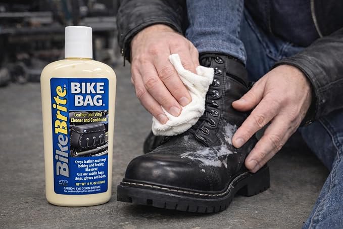 Bike Brite MC00048 Leather and Vinyl Cleaner and Conditioner - 12 fl. oz