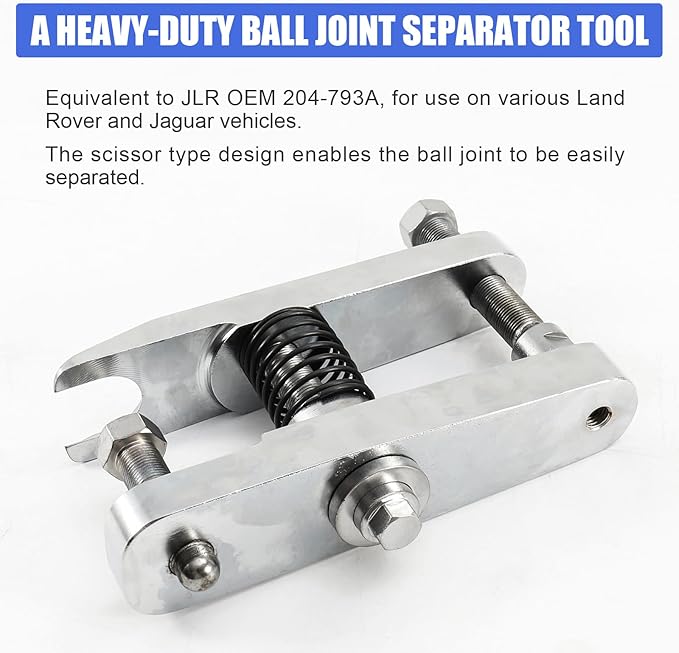 Ball Joint Separator Puller Extractor for Land Rover Ball Joint Separator Puller Extractor Removal Tool, Removal Tool Ball Puller OEM JLR-204-793A