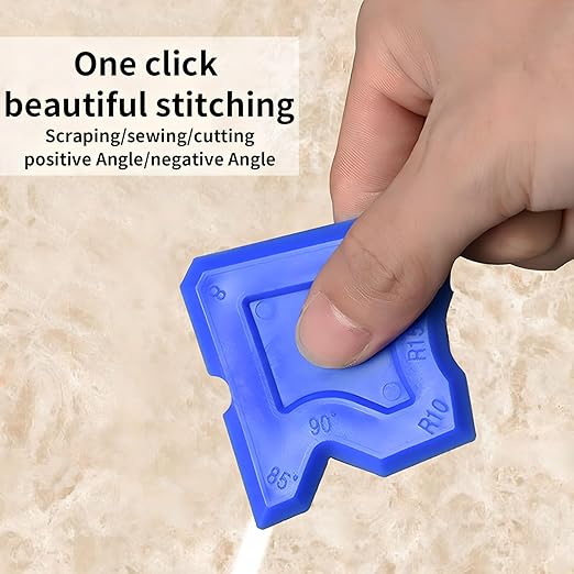 Silicone Caulking Tools Kit,Sealant Grout Finishing Tool for Bathroom,Kitchen,Floor,Window,Sink Joint,Frames Seal(4Pcs)